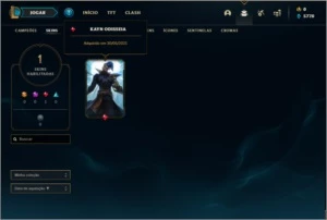 Conta prata 4 com 20 champs e 1 skin - League of Legends LOL
