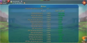 Conta Lords Mobile T4