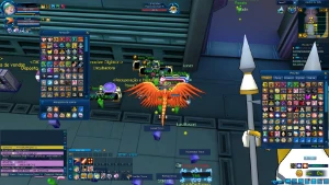 Conta LADMO com fanlong shin/AOX - Digimon Masters Online