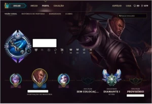 Conta League of Legends LOL