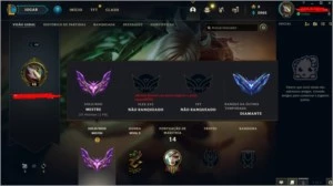 conta lol mestre - League of Legends