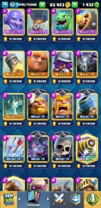 Conta clash Royale antiga