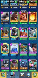 Conta clash Royale antiga