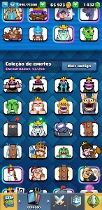 Conta clash Royale antiga