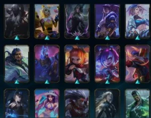 Conta do LoL 2 skins ultimates, 8 prestigios e 17 lendarias - League of Legends