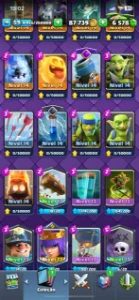 Conta Top Full De Clash Of Royal Lvl 59 +6K De Gema E 80K De - Clash Royale