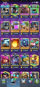 Conta Top Full De Clash Of Royal Lvl 59 +6K De Gema E 80K De - Clash Royale