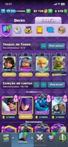 Conta Top Full De Clash Of Royal Lvl 59 +6K De Gema E 80K De - Clash Royale