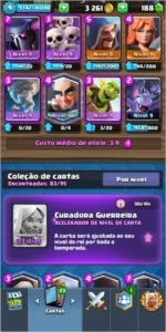 Conta Clash Royale Arena 13