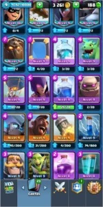 Conta Clash Royale Arena 13