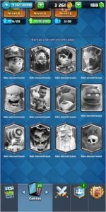 Conta Clash Royale Arena 13