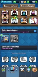 Conta Clash Royale Arena 13