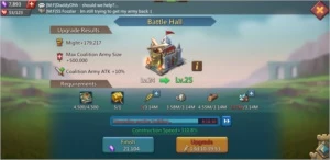 Conta Lords Mobile 71M de poder, Reino 934, pré-T4