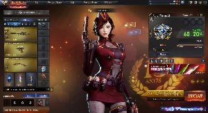 CrossFire: Tenente Coronel smurf pra ranked com CHEYTAC vip