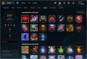 Conta League of Legends LVL 484 LOL
