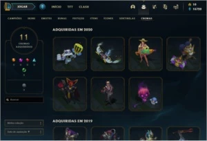 Conta League of Legends LVL 484 LOL