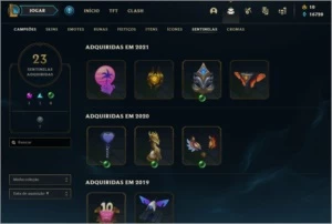 Conta League of Legends LVL 484 LOL