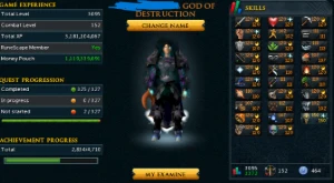 Conta Runescape 3 Comp cape +18b cash