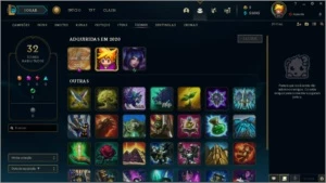 CONTA LOL - D4 (65% WR / 50K DE E.A / TOP 50 RAMMUS BR) - League of Legends