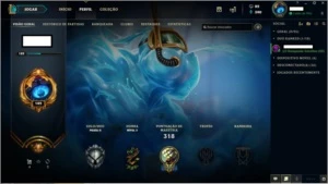 Conta League of Legends 182 LOL