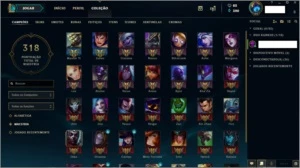 Conta League of Legends 182 LOL