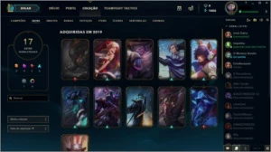 CONTA OURO 4 SOLO/DUO e PLATINA 4 TFT - League of Legends LOL