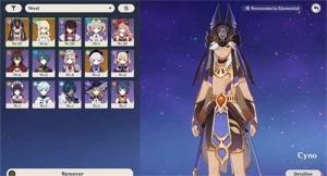 Cyno + qiqi rerol - Genshin Impact