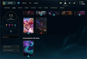 Conta Valorant Gold 1 e Skins + Conta LOL Sem Rank com Skins - League of Legends