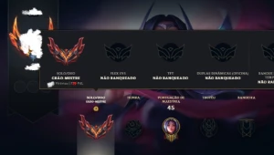 Conta LoL Grão Mestre 700+ pdl - League of Legends