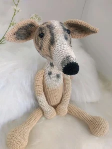 Cachorrinho Galgo ou Wippet - Artesanato e Personalizados