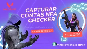 [Valorant] Como Capturar Contas Nfa + Checker 2026🔫