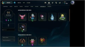 CONTA LEAGUE OF LEGENDS, 926 SKINS, COMPLETA LOL