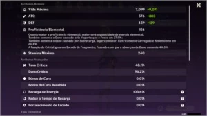 Conta Ar 38 Genshin Impact - Venti + Fischl Dps + Recursos