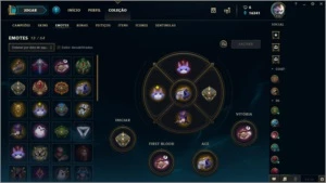 Conta LoL - Diamante IV, Mestre 3x3 - Todos Champs, 64 skins - League of Legends