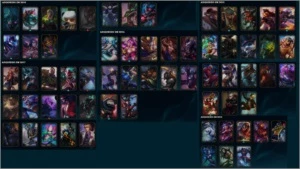 Conta LoL - Diamante IV, Mestre 3x3 - Todos Champs, 64 skins - League of Legends