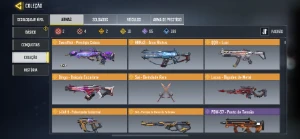 Conta Cod Mobcom 4 Armas Mitica(2 Full) E 10 Armas Lendárias - Outros