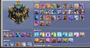 Cv 17 Semi Full - Clash of Clans