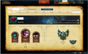 Conta Platina V - League of Legends LOL