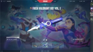 CONTA VALORANT MUITAS SKINS
