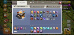 Conta Cv11 Full + 900 Gemas + Conta Do Clash Royale - Clash of Clans