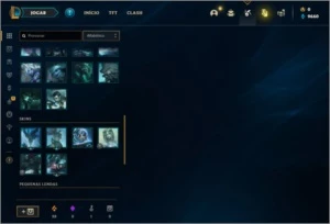 Conta platina 4 com 2 skins e 24 champs SEM EMAIL VERIFICADO - League of Legends LOL