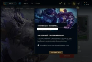 Conta platina 4 com 2 skins e 24 champs SEM EMAIL VERIFICADO - League of Legends LOL