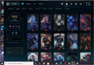 VENDO URGENTE CONTA LOL COM +6MIL REAIS GASTOS NA CONTA - League of Legends
