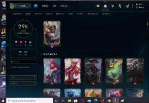 VENDO URGENTE CONTA LOL COM +6MIL REAIS GASTOS NA CONTA - League of Legends