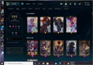 VENDO URGENTE CONTA LOL COM +6MIL REAIS GASTOS NA CONTA - League of Legends