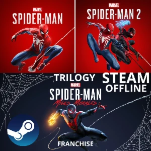 Spiderman Franchise/Trilogy Pc Offline Steam