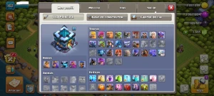Cv13 Top Semi Full + 3665 Gemas + 5 Equipamentos Épicos - Clash of Clans