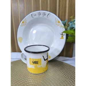 Caneca, Prato ou Kit Personalizado Orixás - Artesanato e Personalizados