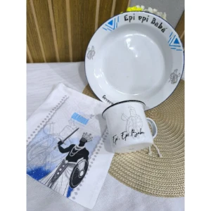Caneca, Prato ou Kit Personalizado Orixás - Artesanato e Personalizados