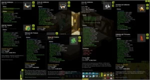 Set TOP > Triatum + Vulkórnio + Tal Kasha + Exo PA/PM/PO/RES - Dofus